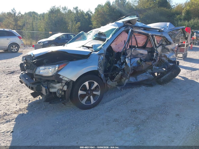 Vin: jf2sjalc2jh615316, lot: 46811239, subaru forester 2.5i limited 20182