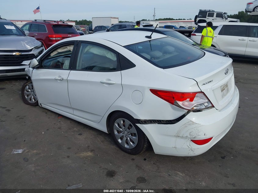 Vin: kmhct4ae5hu194448, lot: 46811240, hyundai accent se 20173