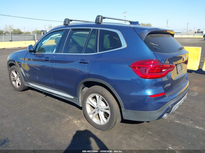 Vin: 5uxty5c09l9b34666, lot: 46811243, bmw x3 xdrive30i 20203