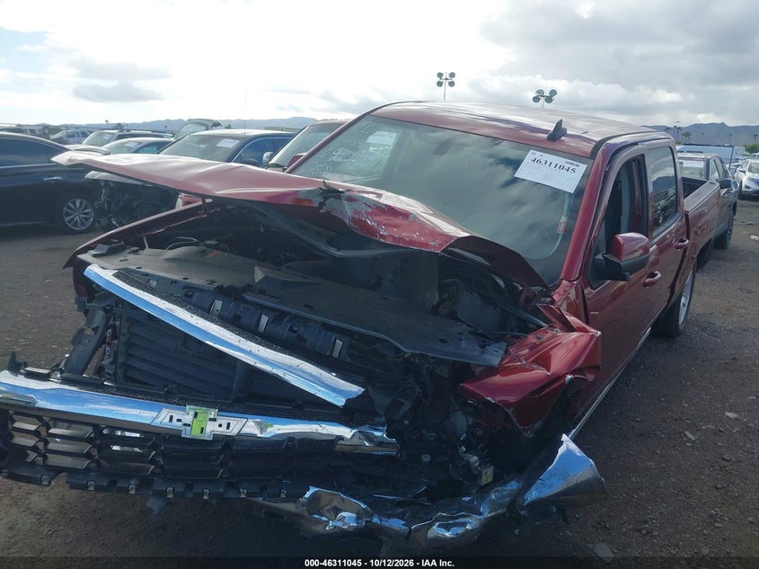 Vin: 3gcpcrec8jg517573, lot: 46811244, chevrolet silverado 1500 1lt 20182