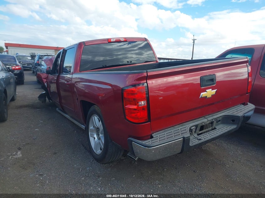 Vin: 3gcpcrec8jg517573, lot: 46811244, chevrolet silverado 1500 1lt 20183