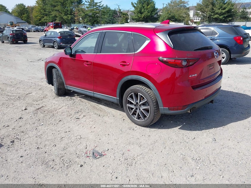 Vin: jm3kfbdl7h0170785, lot: 46811250, mazda cx-5 grand touring 20173