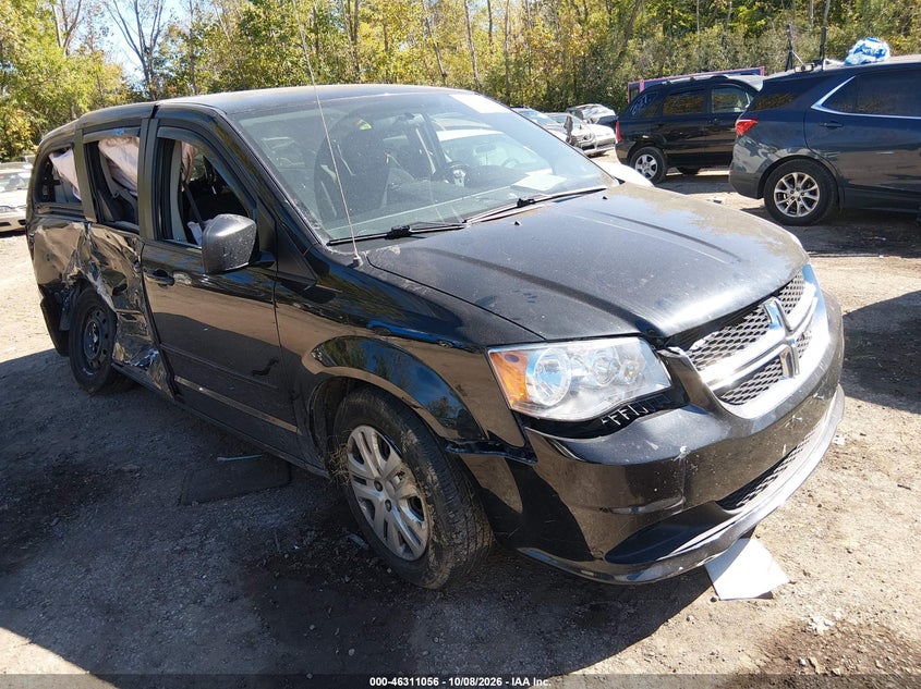 Vin: 2c4rdgbg1gr100817, lot: 46811255, dodge grand caravan se 20161
