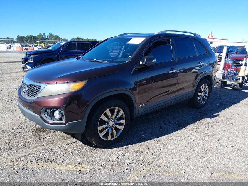 Vin: 5xykuda28bg104656, lot: 46811262, kia sorento ex v6 20112