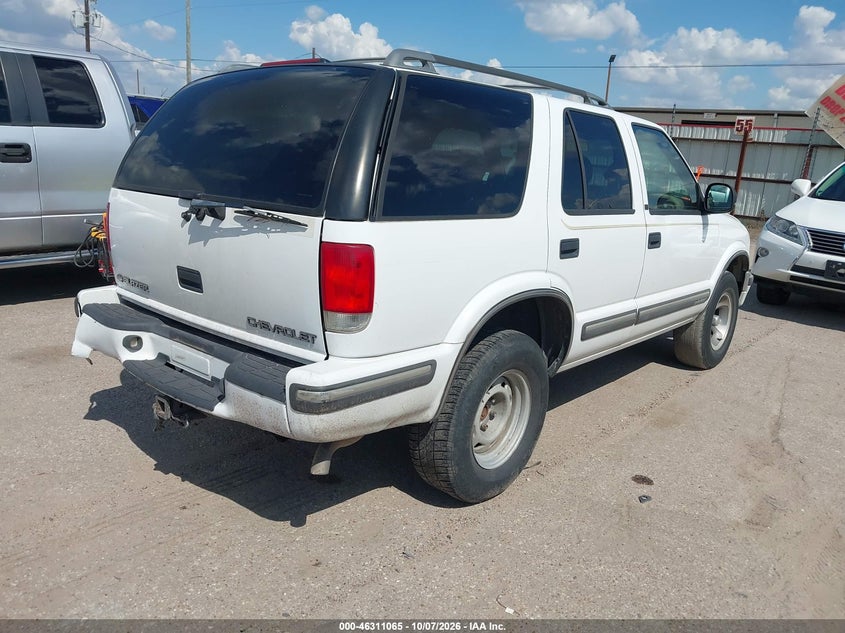 CHEVROLET BLAZER 1998 VIN 1GNCS13W7W2244097