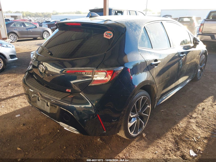 Vin: jtnd4rbe1l3102800, lot: 46811271, toyota corolla se 20204