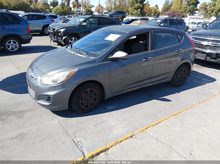 Vin: kmhct5ae1cu046229, lot: 46811305, hyundai accent gs 20122