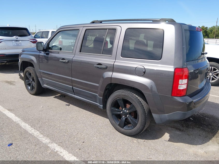 Vin: 1c4njpba8fd429082, lot: 46811315, jeep patriot altitude edition 20153