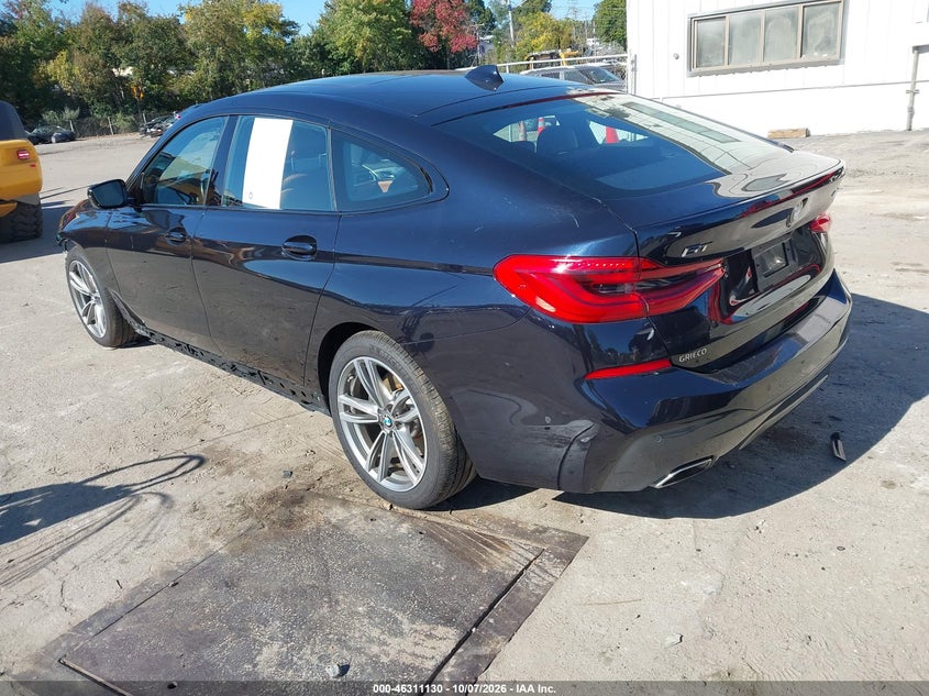 Vin: wbajv6c52kbk08188, lot: 46811329, bmw 640i gran turismo xdrive 20193