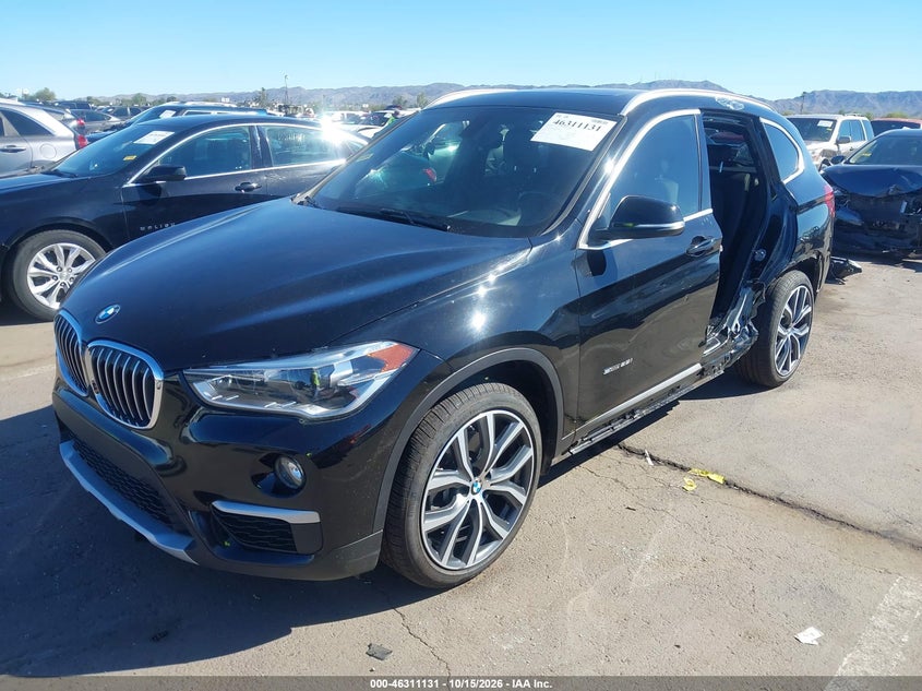 Vin: wbxhu7c31h5h38738, lot: 46811330, bmw x1 sdrive28i 20172