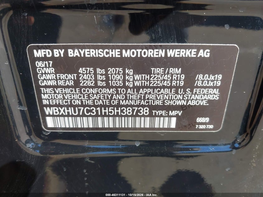 2017 BMW X1 SDRIVE28I · Фото 9