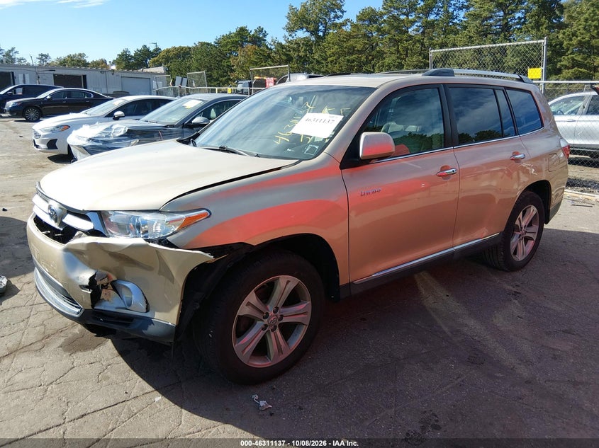 Vin: 5tddk3eh9cs111479, lot: 46811337, toyota highlander limited v6 20122