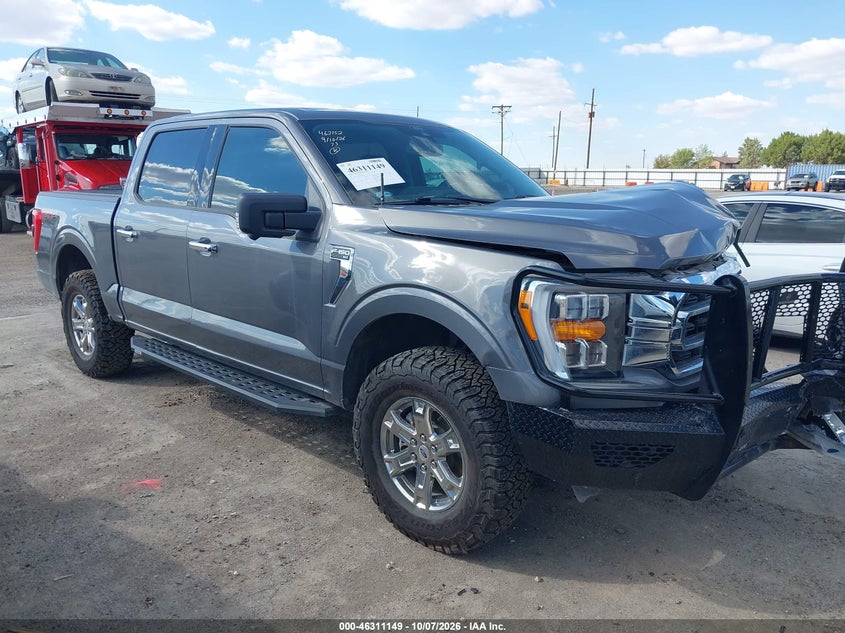 Vin: 1ftfw1e55mke81893, lot: 46811348, ford f-150 xlt 20211