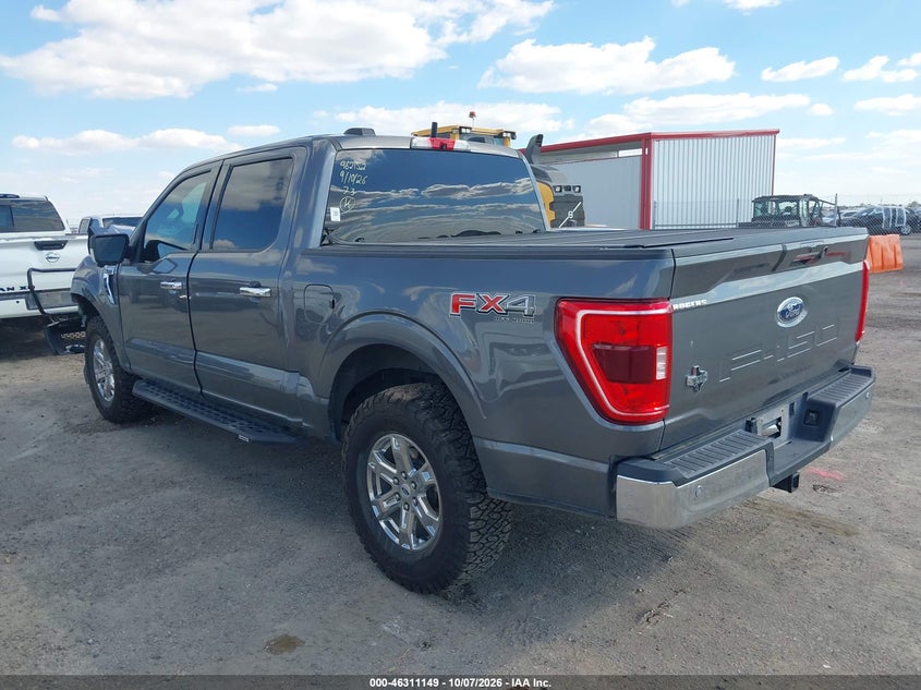 Vin: 1ftfw1e55mke81893, lot: 46811348, ford f-150 xlt 20213