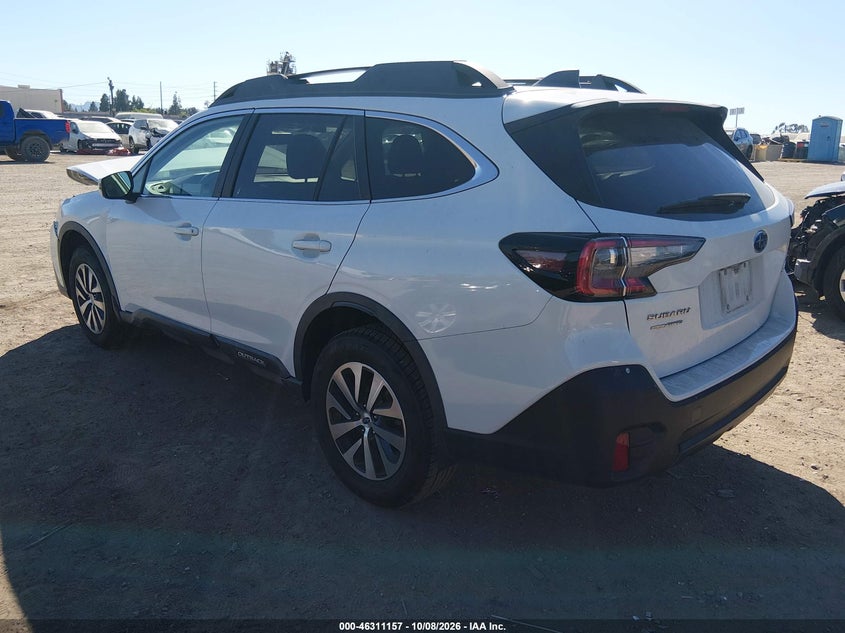 Vin: 4s4btafc4m3220698, lot: 46811356, subaru outback premium 20213