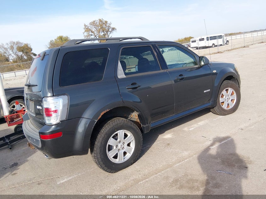 MERCURY MARINER 2008 VIN 4M2CU91198KJ06339