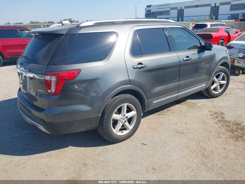 Vin: 1fm5k8d83hgd14853, lot: 46811477, ford explorer xlt 20174