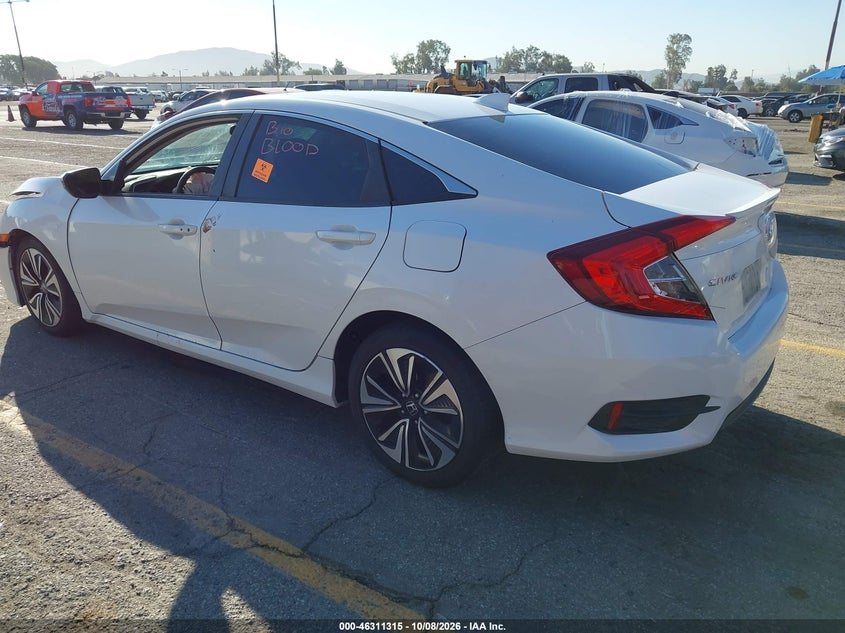 Vin: 19xfc1f37he203656, lot: 46811515, honda civic ex-t 20173