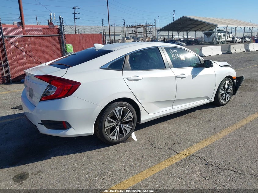 Vin: 19xfc1f37he203656, lot: 46811515, honda civic ex-t 20174