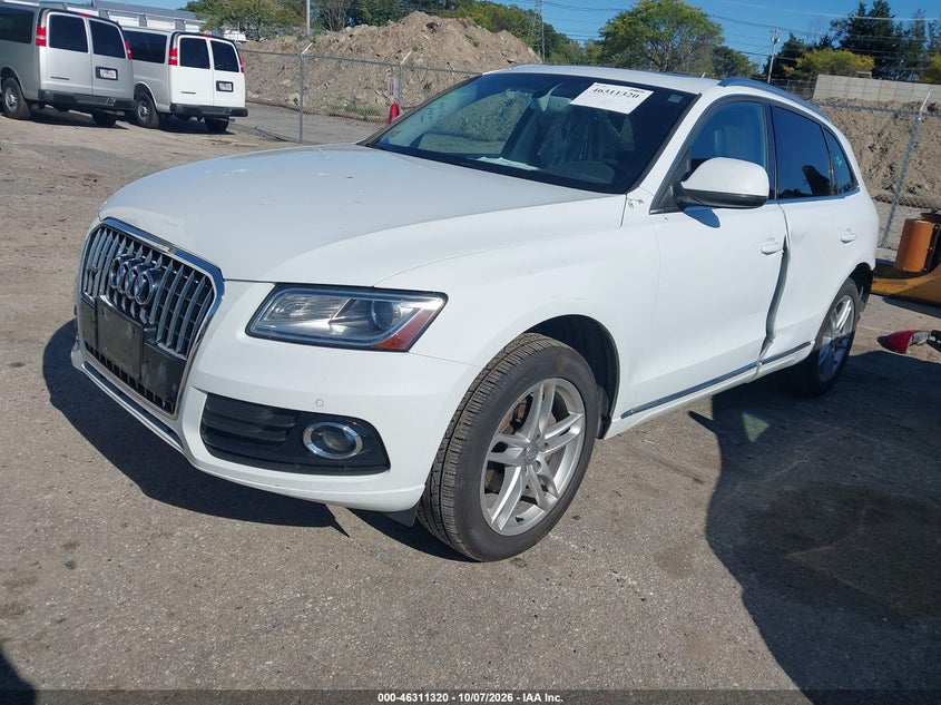 Vin: wa1lfafp8ea021342, lot: 46811520, audi q5 2.0t premium 20142