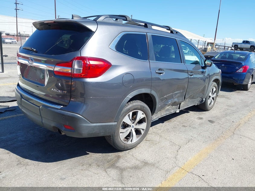Vin: 4s4wmafd2k3479498, lot: 46811535, subaru ascent premium 20194