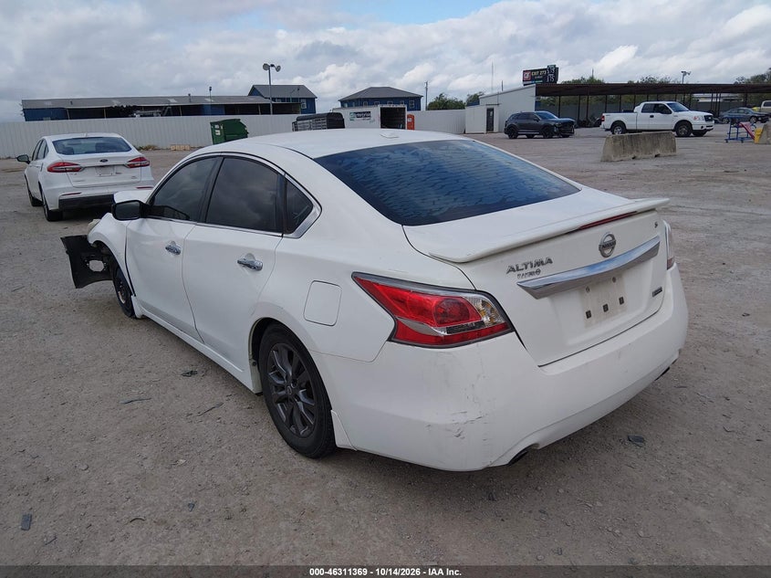 Vin: 1n4al3ap5fn891669, lot: 46811569, nissan altima 2.5 s 20153