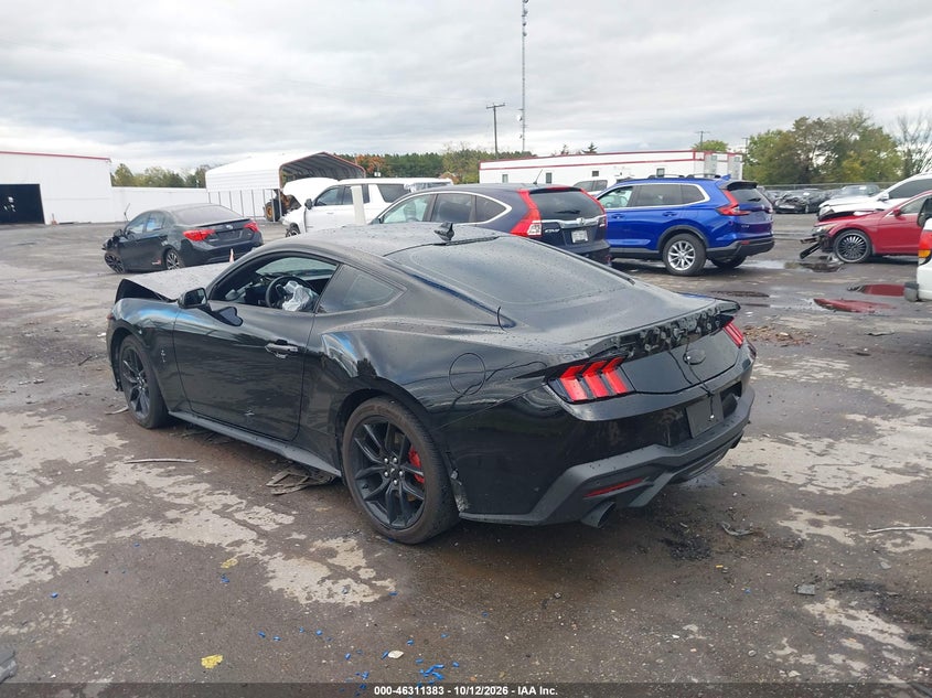 Vin: 1fa6p8th2s5121565, lot: 46811583, ford mustang ecoboost fastback 20253
