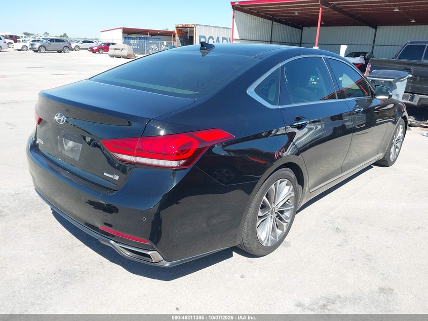 Vin: kmhgn4je8fu046190, lot: 46811585, hyundai genesis 3.8 20154