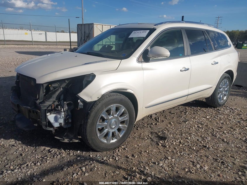 Vin: 5gakvbkdxfj124674, lot: 46811593, buick enclave leather 20152