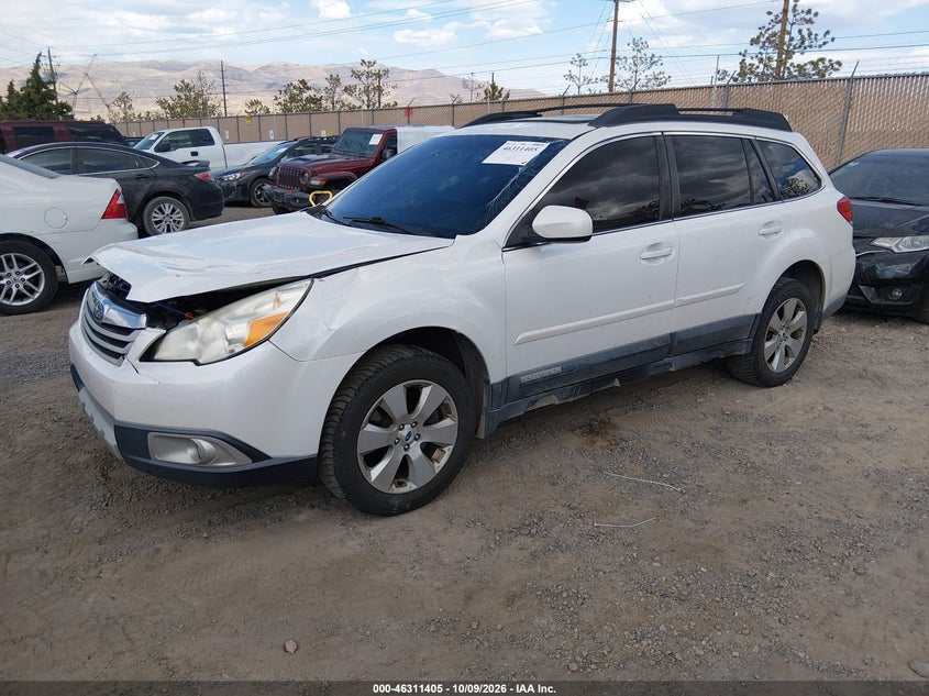 2012 Subaru Outback 3.6R Limited, Удар спереди, IAAI, VIN 4S4BRDKC4C2295489 — фото 2