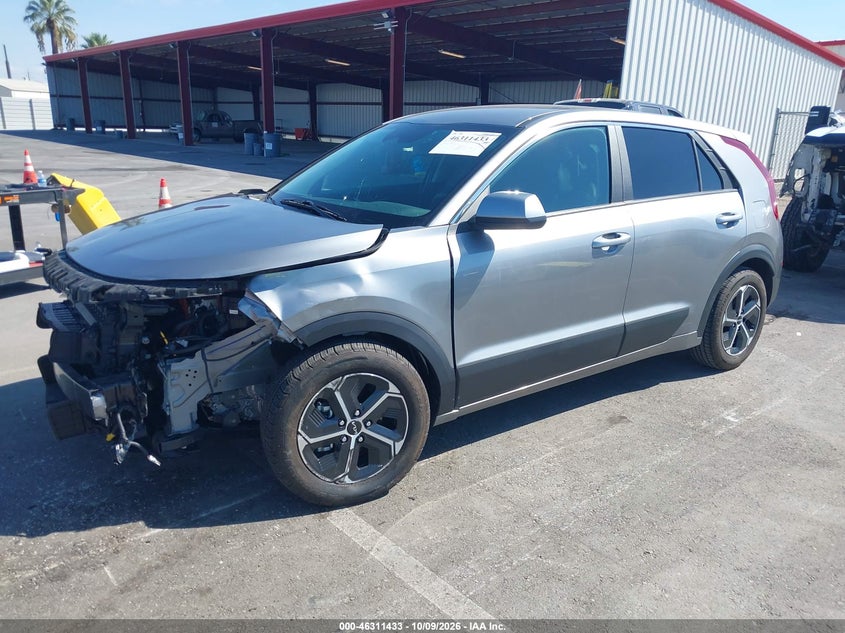 Vin: kndcp3le3p5096530, lot: 46811633, kia niro lx 20232