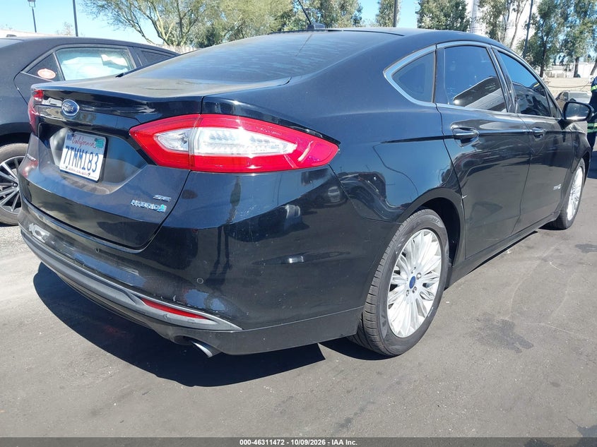 Vin: 3fa6p0lu0gr384706, lot: 46811672, ford fusion hybrid se 20164