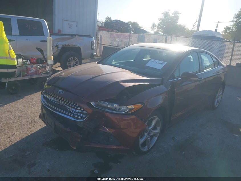 Vin: 3fa6p0hd3fr232152, lot: 46811705, ford fusion se 20152