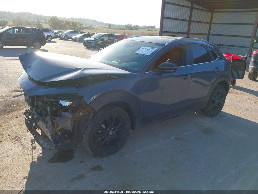 Vin: 3mvdmbcm8sm765410, lot: 46811720, mazda cx-30 2.5 s carbon edition 20252