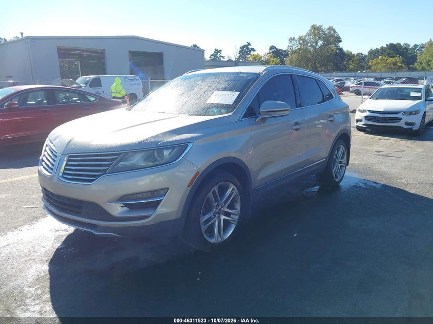 Vin: 5lmcj2a97fuj31634, lot: 46811723, lincoln mkc 20152