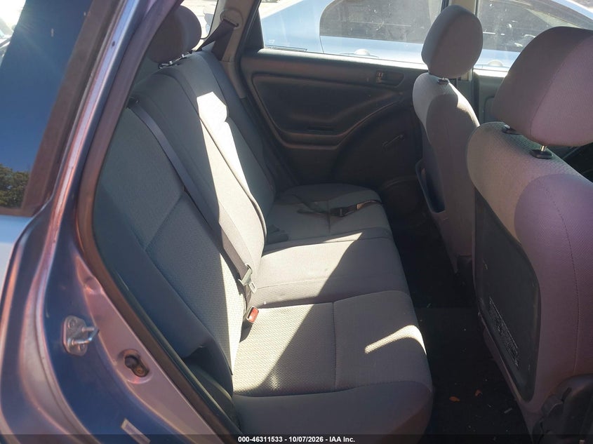 TOYOTA MATRIX 2003 VIN 2T1KR32E53C139429