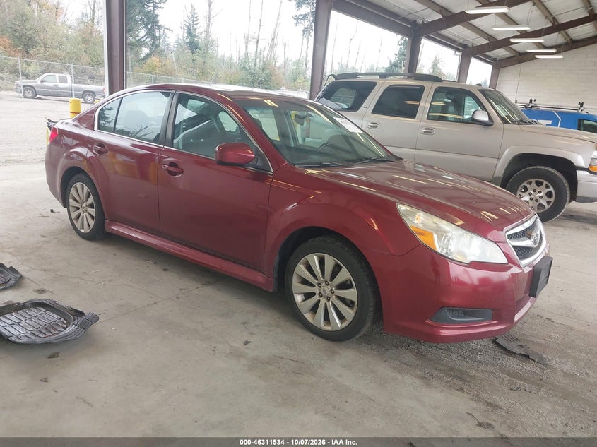 Vin: 4s3bmbk69b3263616, lot: 46811734, subaru legacy 2.5i limited 20111