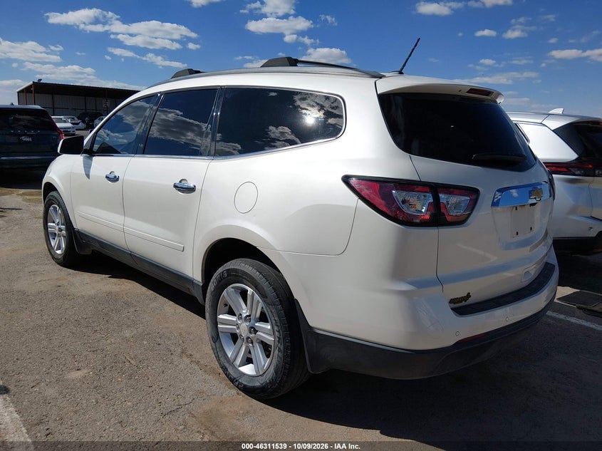 Vin: 1gnkrhkd9ej318446, lot: 46811739, chevrolet traverse 2lt 20143