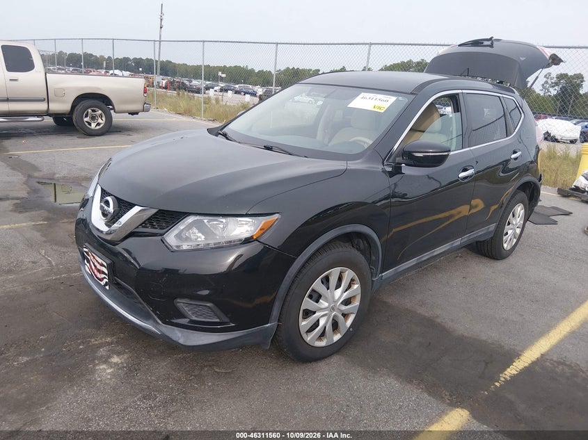 Vin: 5n1at2mk8fc809106, lot: 46811760, nissan rogue s 20152