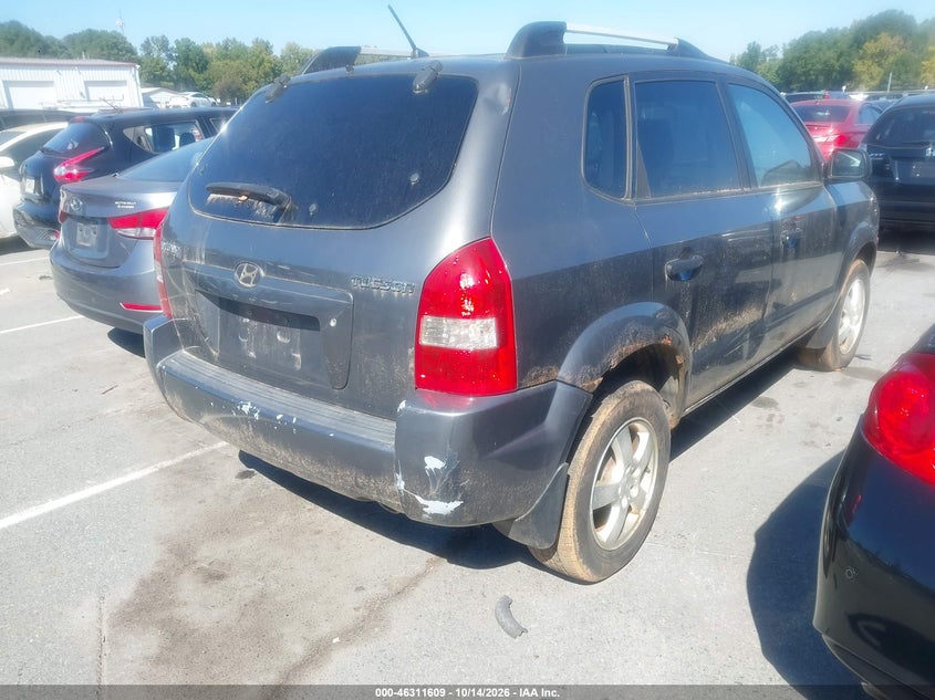 HYUNDAI TUCSON 2007 VIN KM8JM12B97U562958