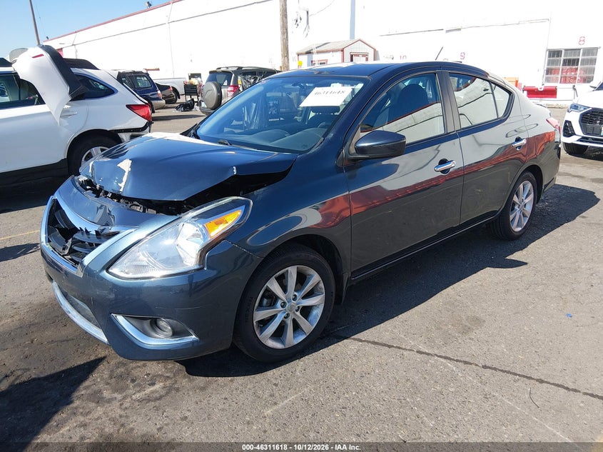 Vin: 3n1cn7ap7gl818960, lot: 46811818, nissan versa 1.6 sl 20162