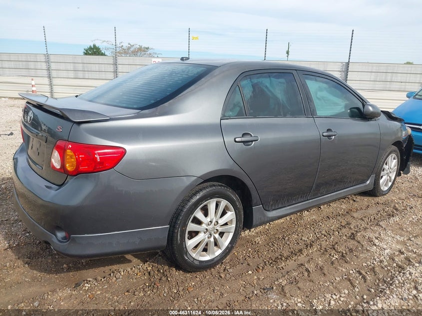 Vin: 2t1bu4ee0ac443961, lot: 46811824, toyota corolla s 20104