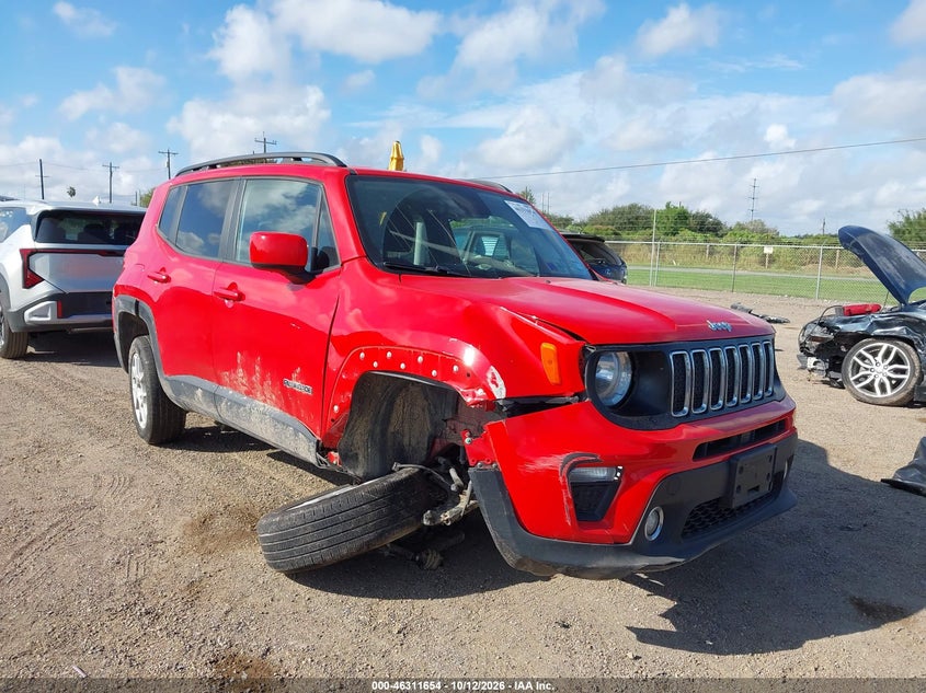 Vin: zacnjbbb2lpl34538, lot: 46811854, jeep renegade latitude 4x4 2020 img_1