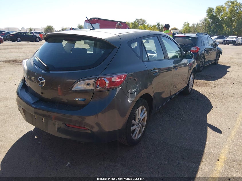 Vin: jm1bl1l70d1843324, lot: 46811861, mazda mazda3 i touring 20134