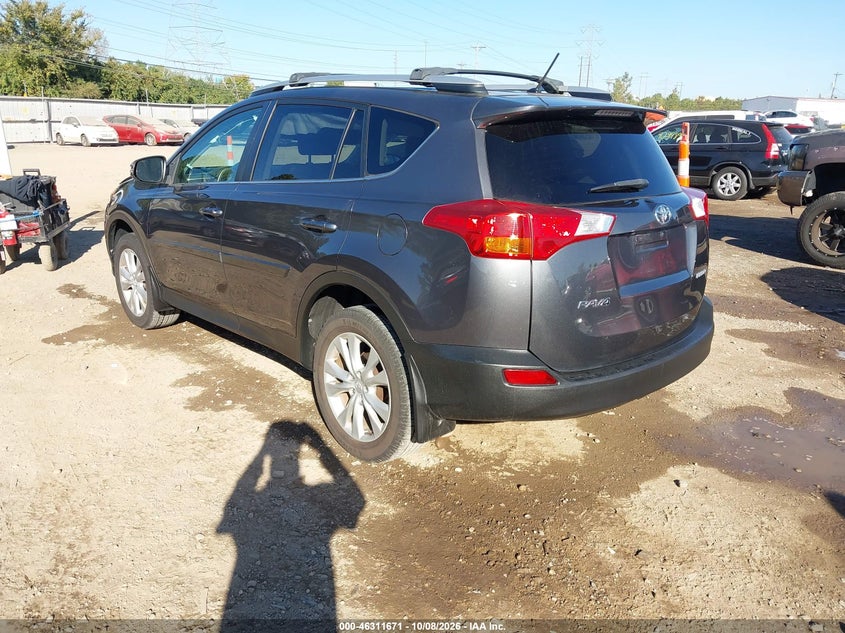 Vin: 2t3yfrev5dw020353, lot: 46811871, toyota rav4 limited 20133