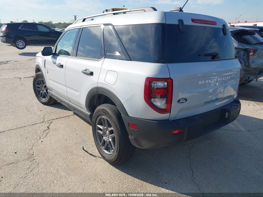 Vin: 3fmcr9bn7tre27255, lot: 46811876, ford bronco sport big bend 20263