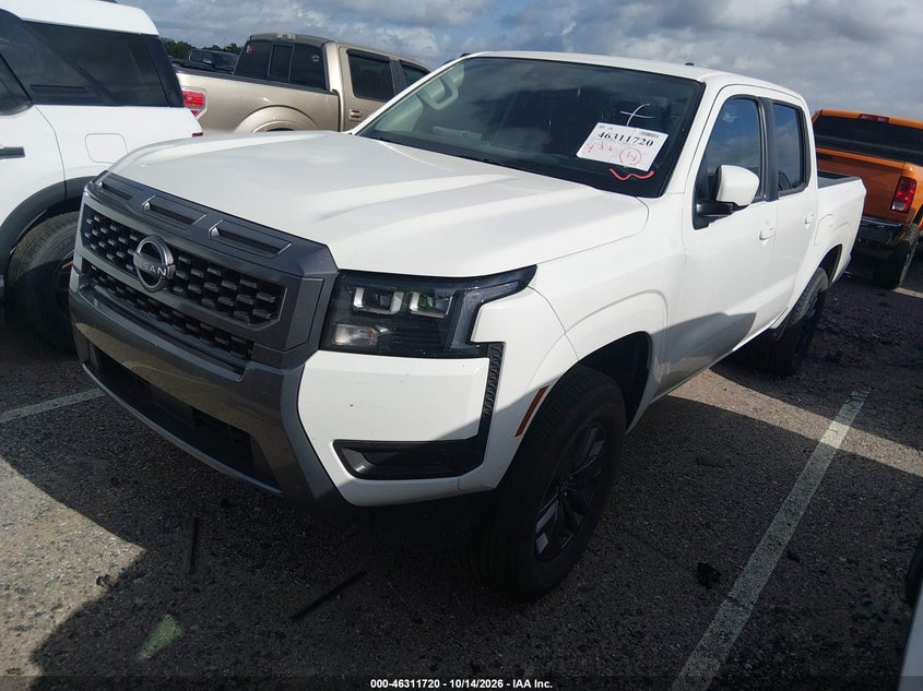 Vin: 1n6ed1ek1tn639681, lot: 46811920, nissan frontier sv 4x4 20262