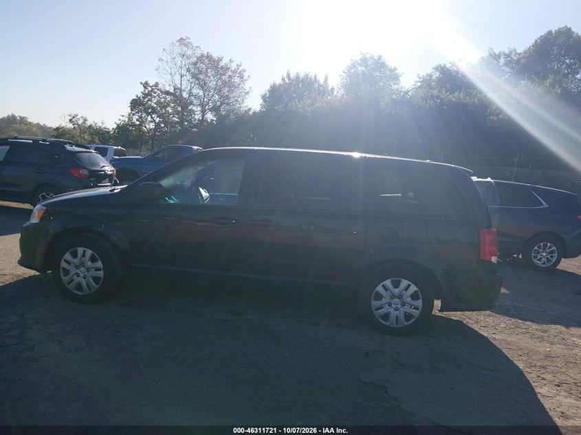 DODGE GRAND CARAVAN 2017 VIN 2C4RDGBG7HR826487