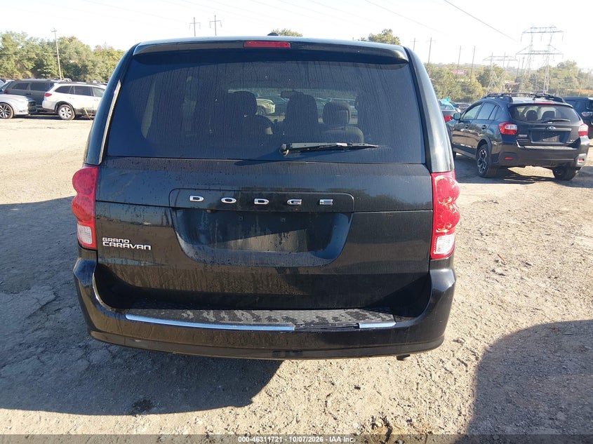 DODGE GRAND CARAVAN 2017 VIN 2C4RDGBG7HR826487