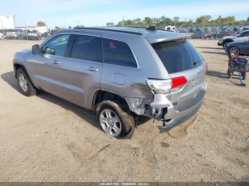 Vin: 1c4rjfag4ec421860, lot: 46811967, jeep grand cherokee laredo 20143
